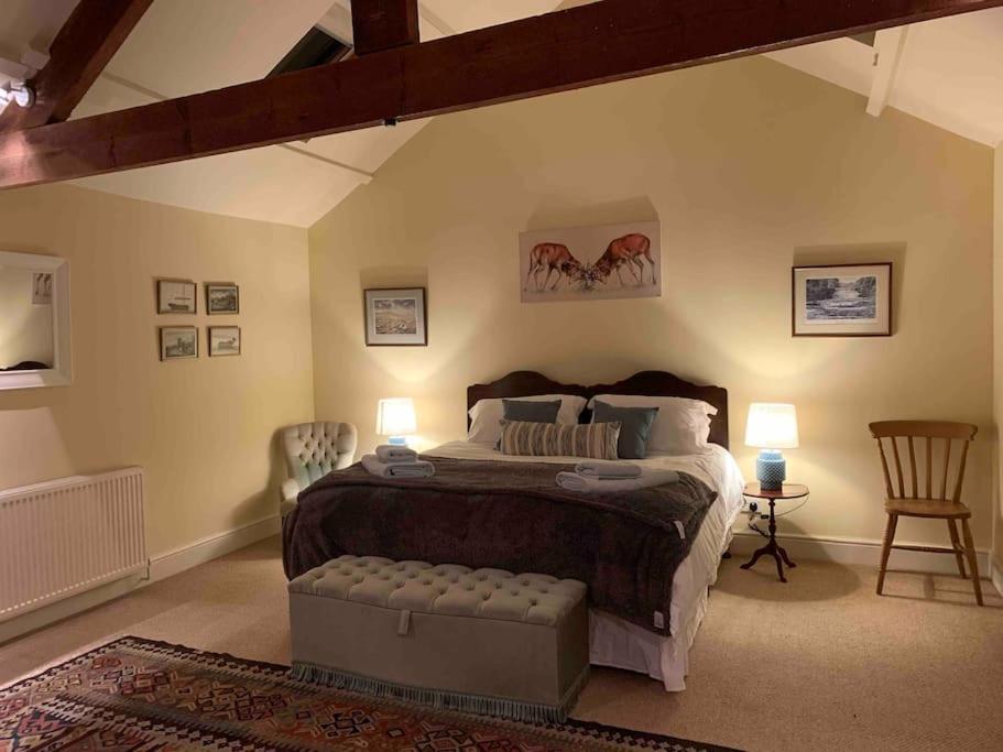 Villa The Old Granary At Red House Farm Ripon Exterior foto